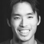 Black and white headshot for Jeffrey Liu. Asian male with short black hair and a short mustache.